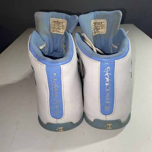 Starbury Men 5.5 Stephon Marbury Basketball Shoes Sneakers Blue White 20242 VTG - Picture 5 of 8