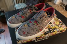 LAKAI Sneakers / Model SANRIO CAMBY / GREY TEXTILE / Size EUR39 UK5.5 US6.5