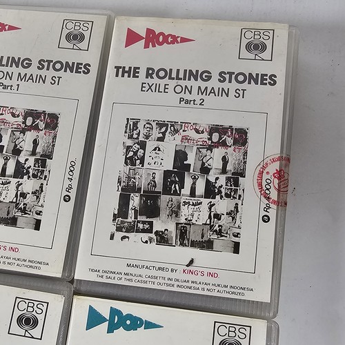 Bob Dylan Rolling Stones Cassette Tape Bundle CBS Indonesia King's Ind RARE Lot - Picture 4 of 10