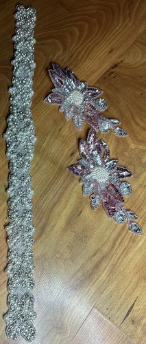 Sequin Appliqué Lot Beads Pretty Pearl Beads Would Be Great On Jean Jacket