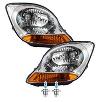 Halogen Scheinwerfer Frontscheinwerfer Set H4 FüR Chevrolet Matiz Inkl. Lampen