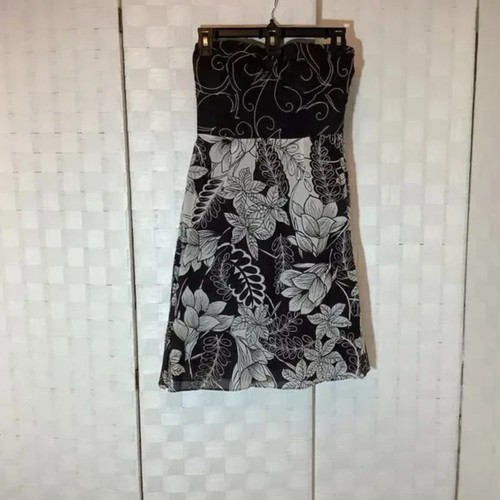 the limited floral strapless dress size 0 spring summer - Picture 3 of 7