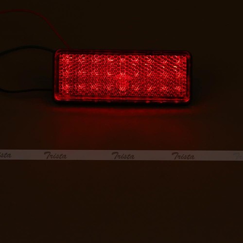 2PCS Red LED Reflector Tail Brake Marker Light Truck Trailer RV Motorcycle #J2 - Picture 7 of 7