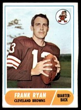 1968 TOPPS FRANK RYAN CLEVELAND BROWNS #215