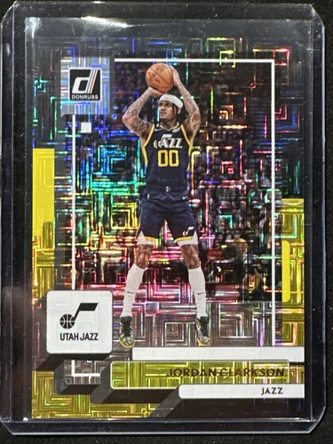 2022-23 Panini Donruss Jordan Clarkson #114 Black Gold 8/8 ๐ฅ - Picture 1 of 3