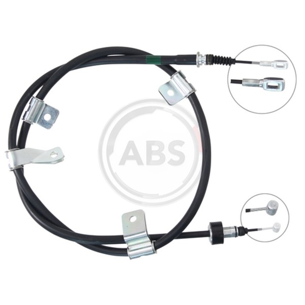 A.B.S. Handbremsseil Bremsseil Rechts Passend FüR Hyundai Matrix FC K17504-image