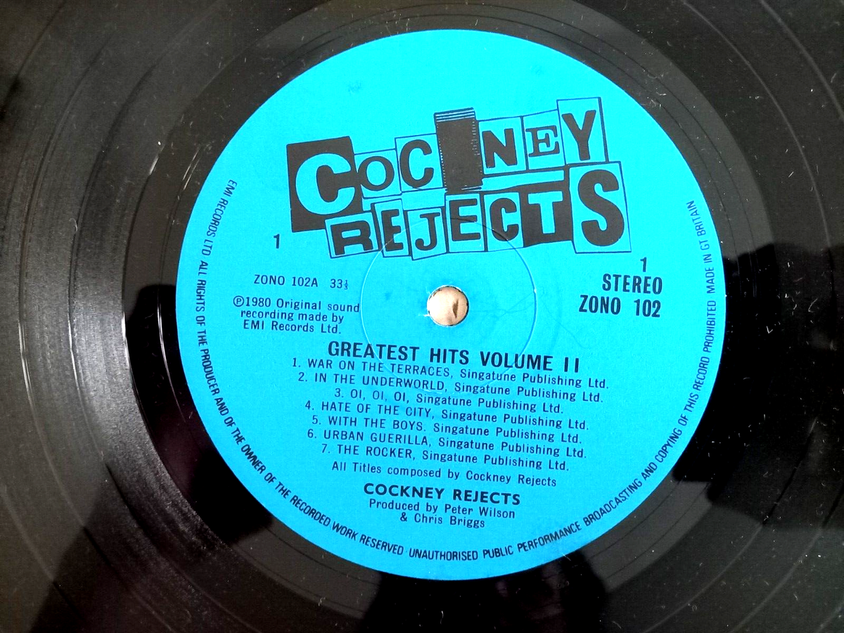 その他 LP Cockney Rejects Greatest Hits Vol. II ZONO102 EMI /00260 COCKNEY REJECTS 