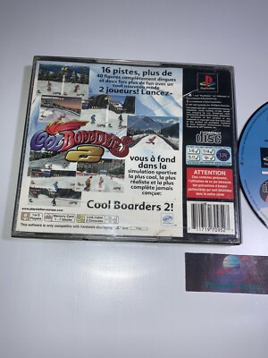 Cool Boarders 2 Coolboarders complet sur Playstation 1 - PS1 FR TTBE