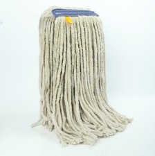 16 oz Cotton Mop Replacement Head for Commercial Industrial Use, Natural
