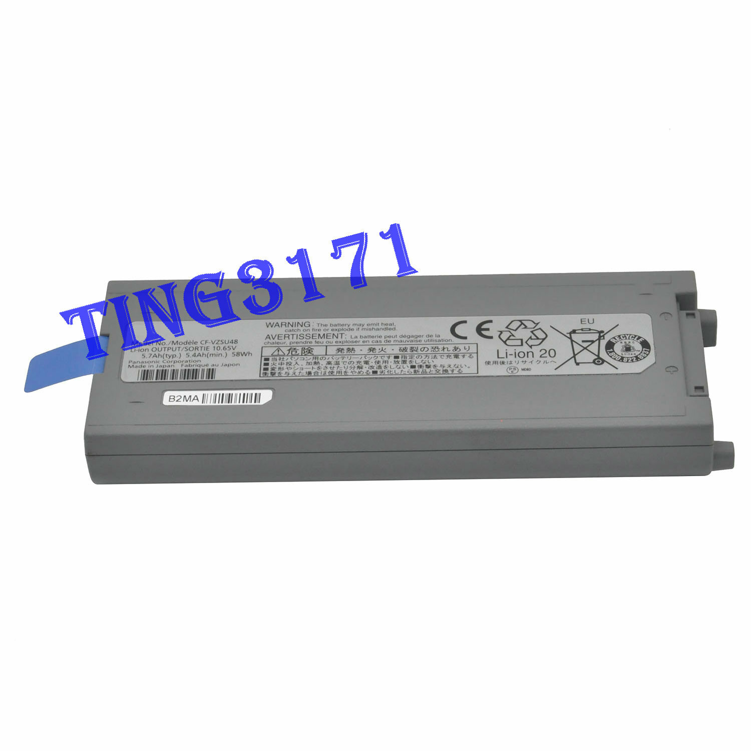 XITAIAN 10.65V 5700mAh CF-VZSU48U CF-VZSU48 Batteria di Ricambio per Panasonic Toughbook CF-19 CF19 Series CF-VZSU28 CF-VZSU50