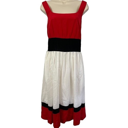 sachin and babi light blue dress Ann Taylor Loft Red and Orange Dress Size M SKU 000233-8 – Designers On A  Dime main image 0