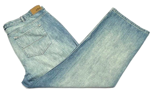 Loose Straight Jeans Mens Waist 