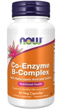 NOW Foods Co-Enzyme B-Complex, 60 Veg Capsules