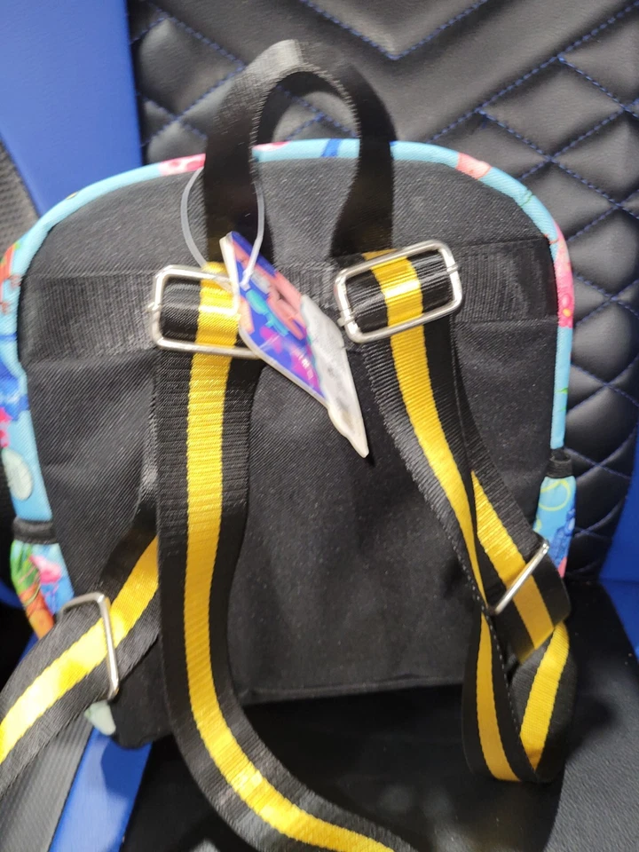 Nickelodeon Nicktoon SpongeBob 12" Deluxe Allover Print Backpack Purse Nwt Foto 3 de 4