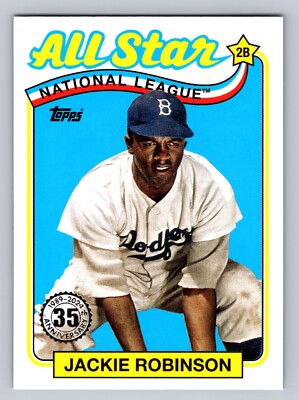 2024 Topps Jackie Robinson 1989 Topps All Star 35th Anniversary #89ASB ...