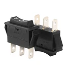 Boat Rocker Switch AC 20A/125V 22A/250V SPDT 3P On/Off/On 3 Position