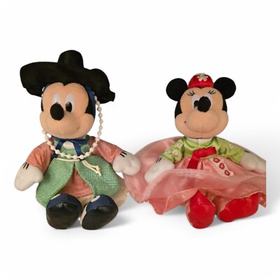 Korean Disneyland Mickey Mouse and Minnie Mouse Chima jeogori | eBay