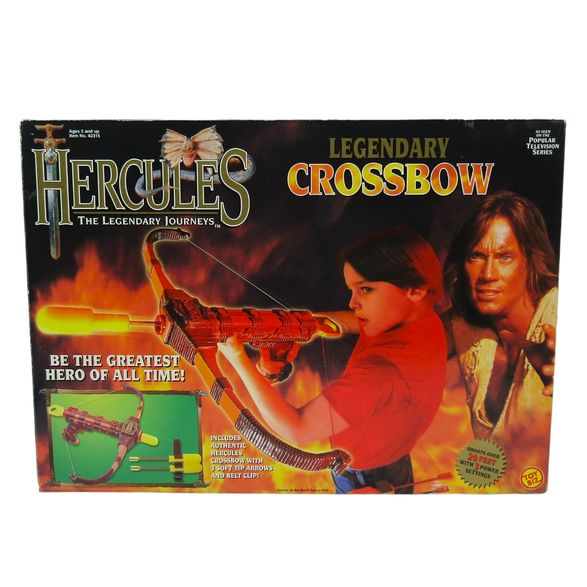 Vintage Hercules Legendary Journeys Crossbow Toy Biz 1996 TV Show