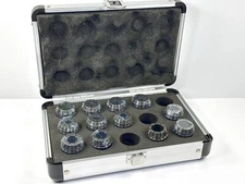 HAAS 04-0101 ER25 New Straight Bore Collet Kit 12pcs - Missing 3pcs see Pics