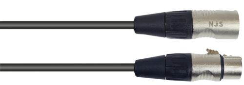 NJS XLR auf XLR 3-poliges DMX-Kabel - flexibel & hochwertig 1M, 3M, 5M & 10M Länge  - Bild 1 von 1