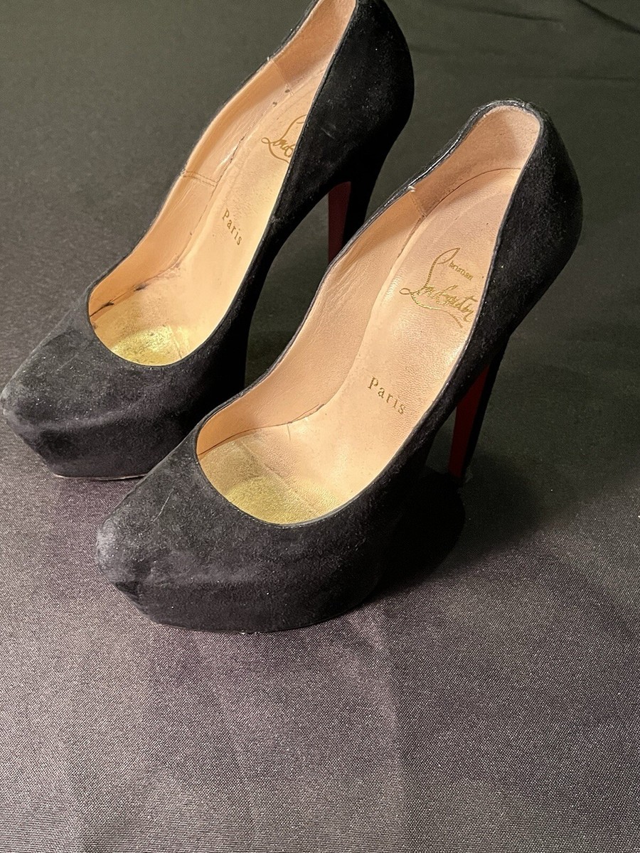 CHRISTIAN LOUBOUTIN RED BOTTOMS 160mm 160 PUMPS HEELS SHOES