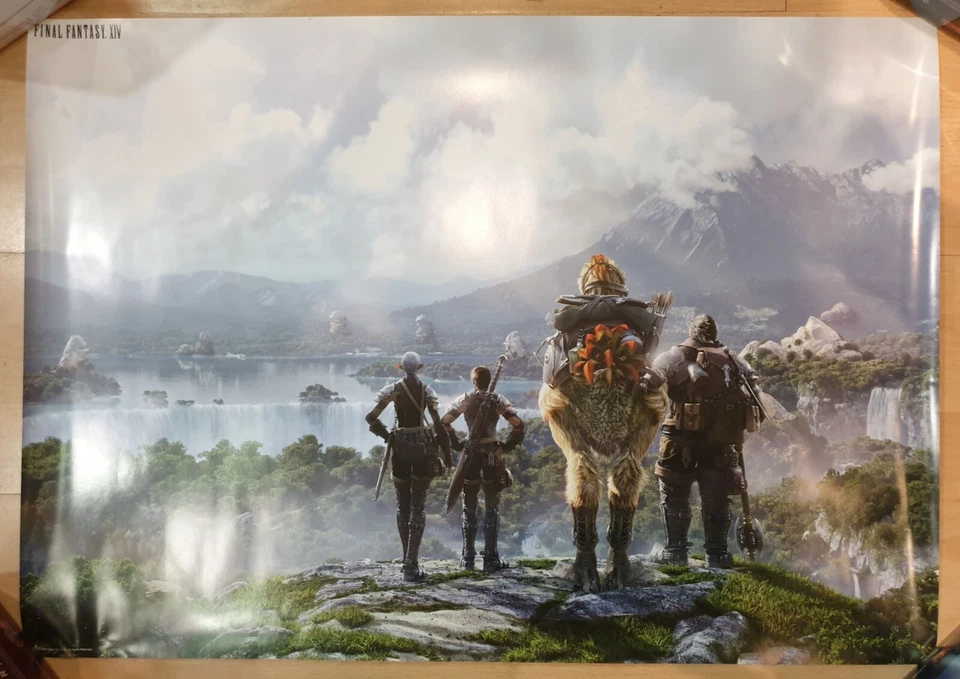 Final Fantasy XIV - Poster Officiel Panorama Illustration 73x52 Cm - Photo 1/1