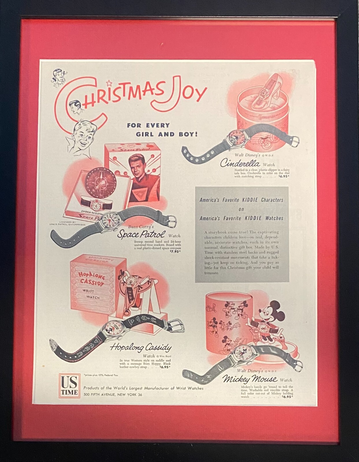 Разное Vintage 1953 US TIME Christmas