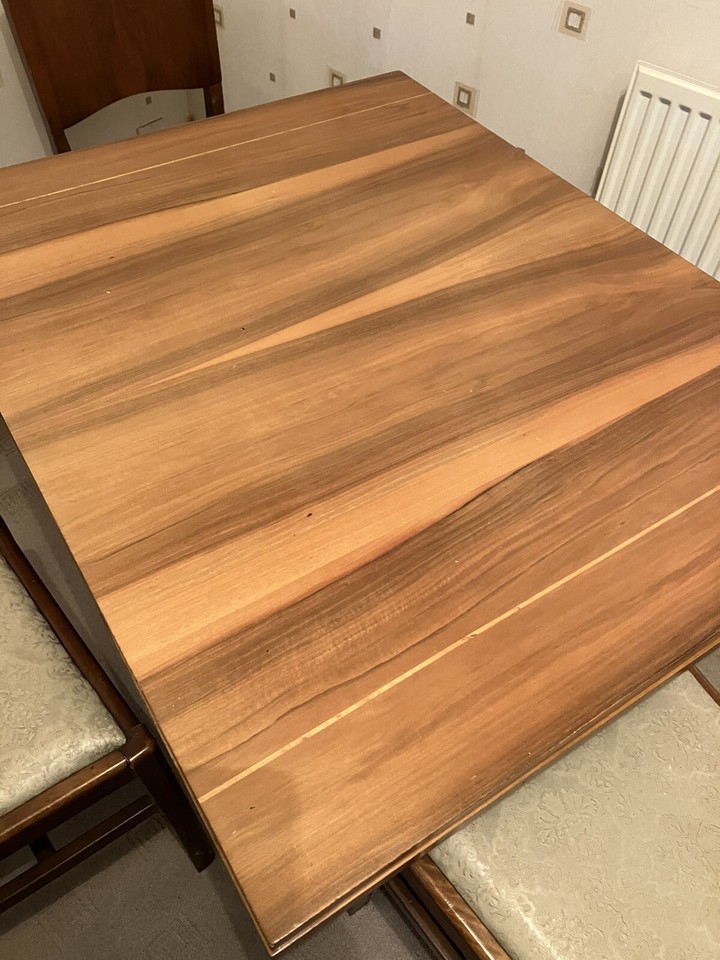 Vintage 1950s To 1960s Extendanle Table And Chairs eBay