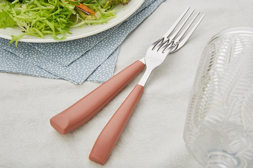 20PCS Flatware Set Stainless Steel Silverware/Cutlery Set with Colored Handles C - Picture 6 of 8