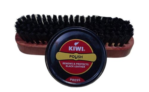 Kiwi Shoe Polish ( WOODEN SHOE POLISH BRUSH FREE) - Picture 1 of 4