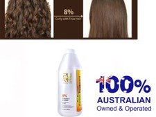 PURC 8 1000ml Keratin Scalp Straightening Smooth Treatment Curly Frizzy Hair