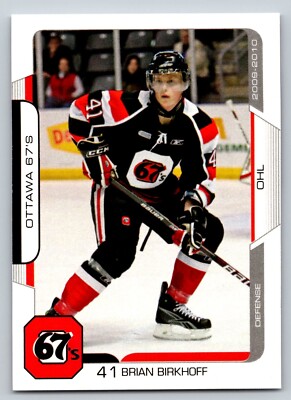 Brian Birkhoff 2009-10 Ottawa 67's
