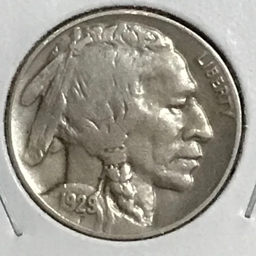 U.S. Buffalo Nickels XF/AU 1929-S