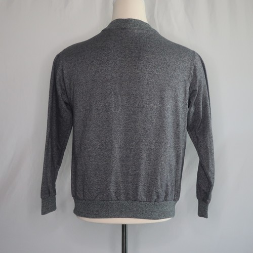 De Colección Años 90 Greatland Ropa Informal Sudadera con Botones Gris Para Hombres L Hecha en EE. UU. - Imagen 4 de 8
