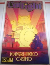 💥🐱 CAT FIGHT #5 RI 1:10 ALEX MOORE VARIANT IDW VF/NM Andrew Wheeler SCARCE HTF