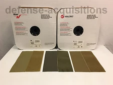 4 INCH VELCRO® Brand HOOK & LOOP Fastener Sew On Mil-Spec Military tape 4” x 12”