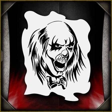 Clowns 14 Airbrush Stencil Template Paint Airsick