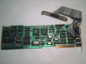 Vintage 1986 NEC MULTISYNC COLOR GRAPHICS BOARD GB-1 Tseng ET2000 w CMII Z80 CPU