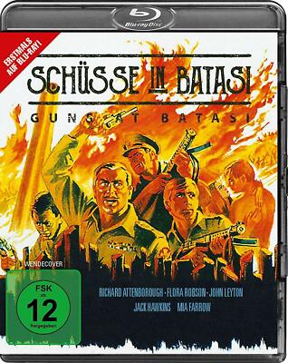 SCHÜSSE IN BATASI - ATTENBOROUGH/HAWKINS,JACK/ROBSEN,FLORA   BLU-RAY NEU