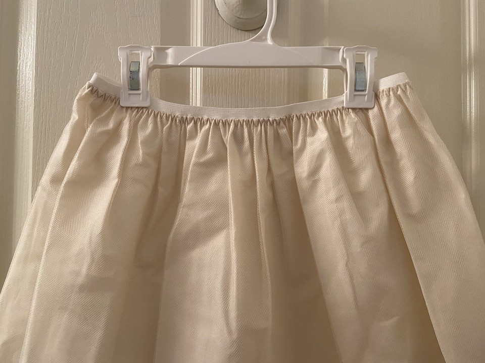 Mini Boden Ivory Tulle Under The Dress Pettiskirt Skirt Girls Size 11