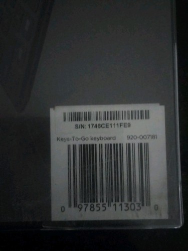 Logitech Tastiera Ultraportatile Keys-to-Go 920-007181 Nero Wireless Bluetooth - Foto 6 di 8