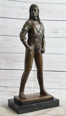 Aldo Vitaleh Michael Jackson Bronzestatue 1. Edition Timeless Music Tribute