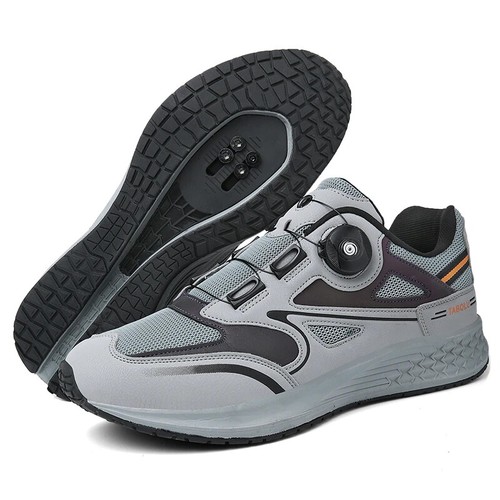 Mountain Bike Shoes Breathable Cycling Shoes Comfortable Bike Casual Sneakers - Picture 2 of 28