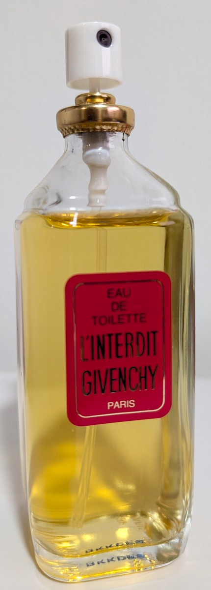 Givenchy L'interdit Eau de Toilette 100ml / 3.3oz spray vintage