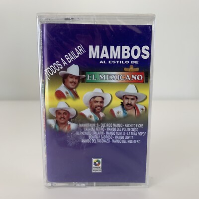 Banda El Mexicano Cassette Mambo Numero 5 Pachuco Bailarin Lupita Rare New