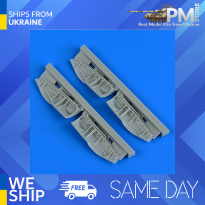 Quickboost QB48912 1/48 Bristol Beaufighter Undercarriage Covers for Revell