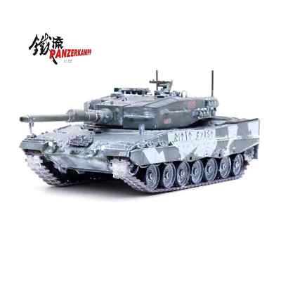 Leopard 2A4 Kampfpanzer Norwegen Winter Tarnfarbe - PANZERKAMPF PAN12226PF