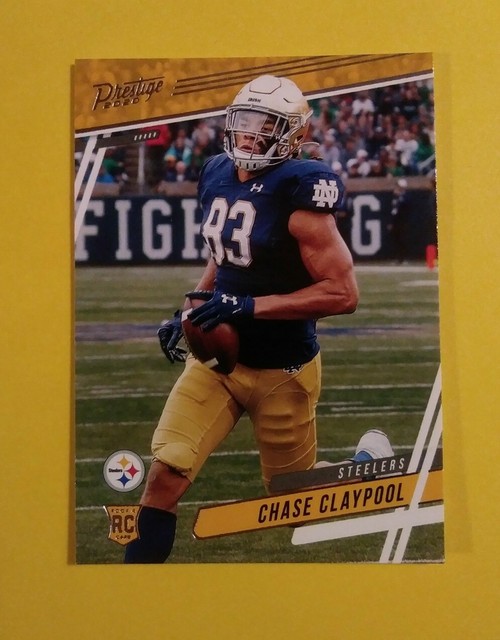 Chase Claypool Pittsburgh Steelers 2020 Prestige Rookie Card 219 