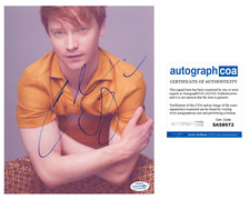Calum Worthy Signed Autographed 8x10 Austin & Ally The Act Actor ACOA COA