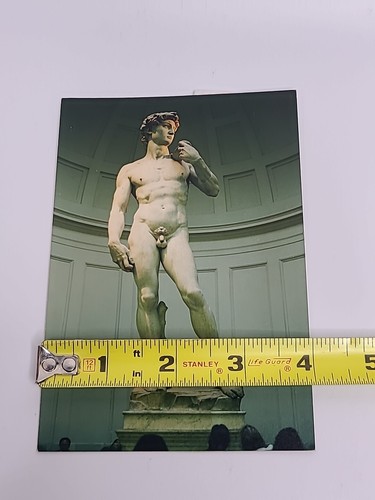 Vintage Postcard David by Michael Angelo Accademia Gallery Florence, Italy  - Picture 4 of 4